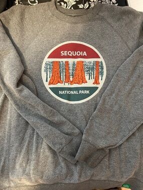 Sequoia National Park Crewneck Sweatshirt 🌲